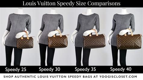 louis vuitton small speedy bag|louis vuitton speedy size chart.